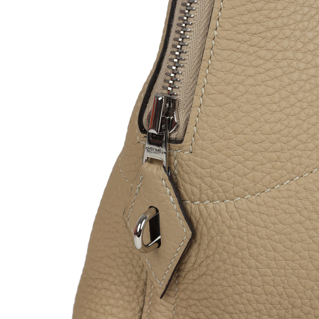 Hermes Bolide 31 Trench Verso Clemence Palladium Hardware