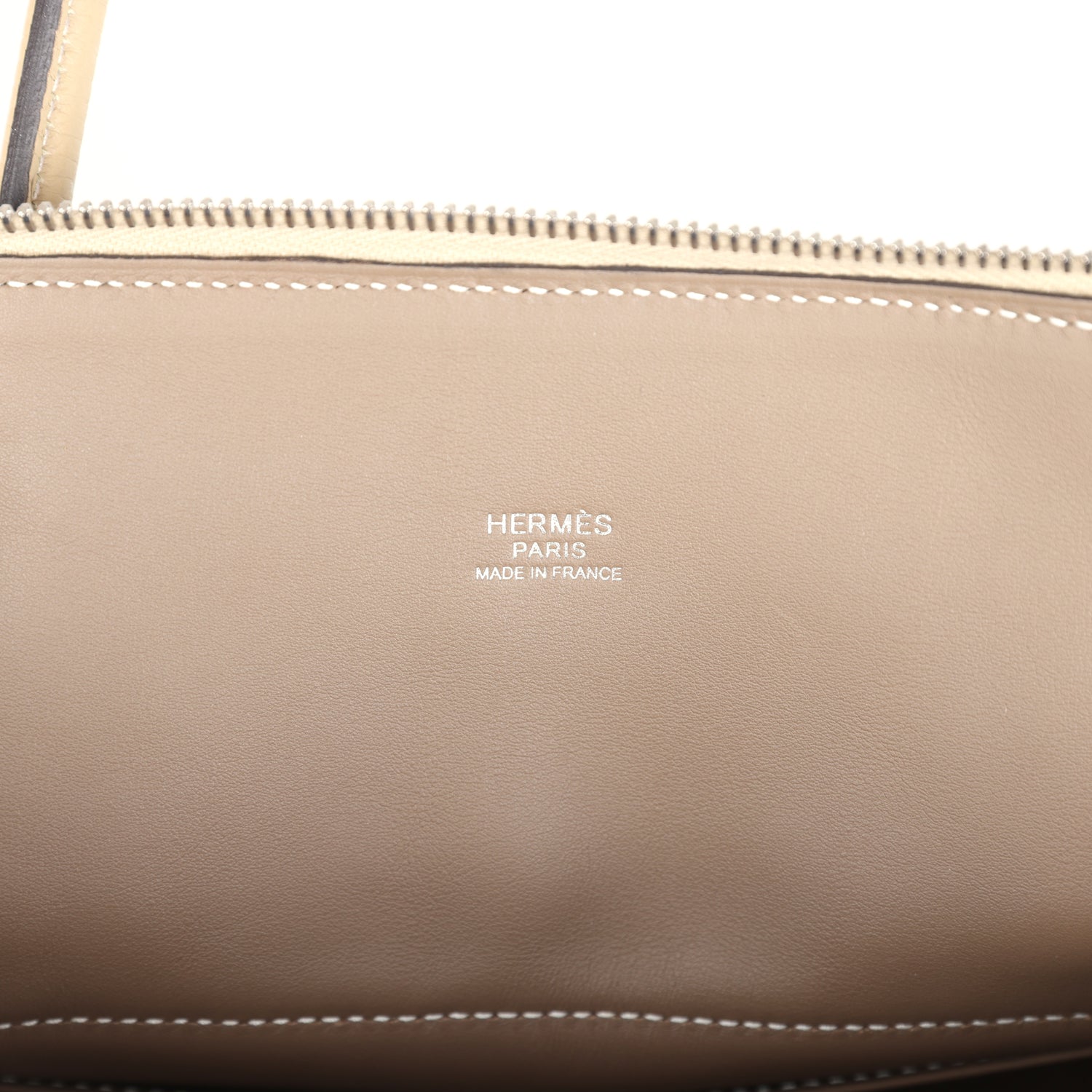 Hermes Bolide 31 Trench Verso Clemence Palladium Hardware