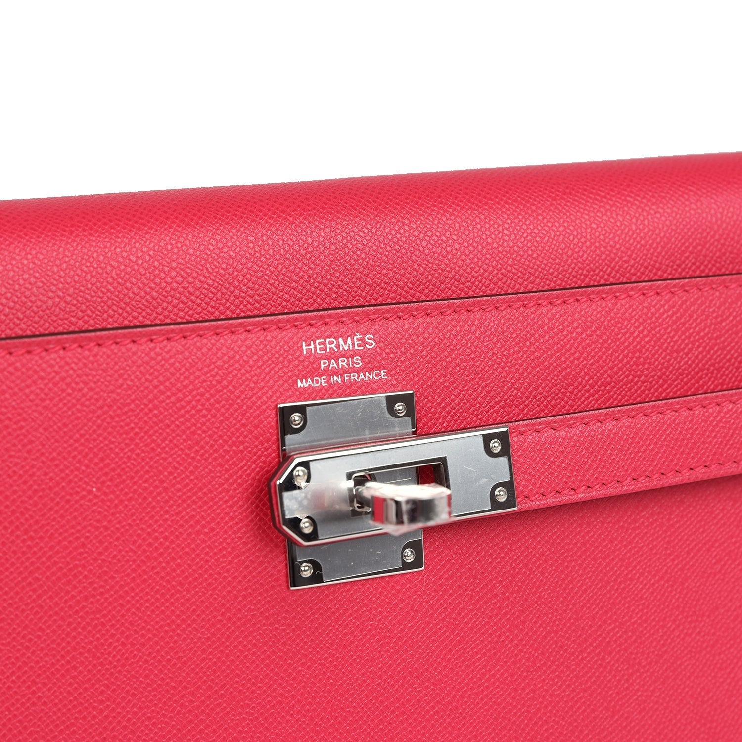 Hermes Kelly Elan Rose Extreme Madame Palladium Hardware