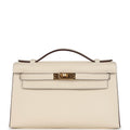 Hermes Kelly Pochette Nata Swift Gold Hardware