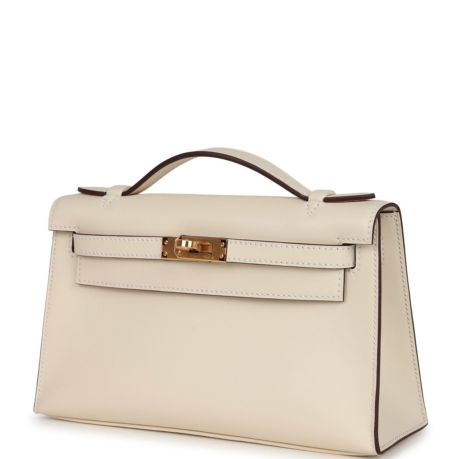 Hermes Kelly Pochette Nata Swift Gold Hardware