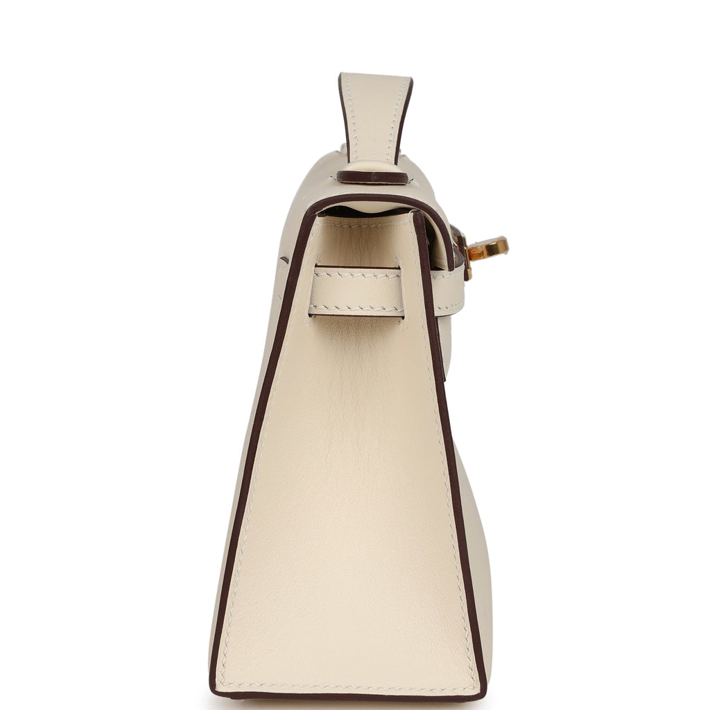 Hermes Kelly Pochette Nata Swift Gold Hardware