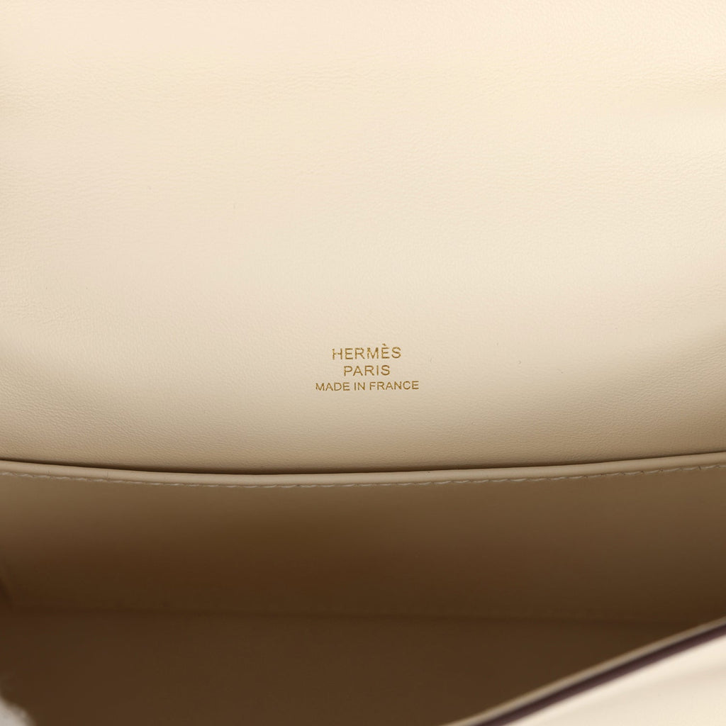 Hermes Kelly Pochette Nata Swift Gold Hardware