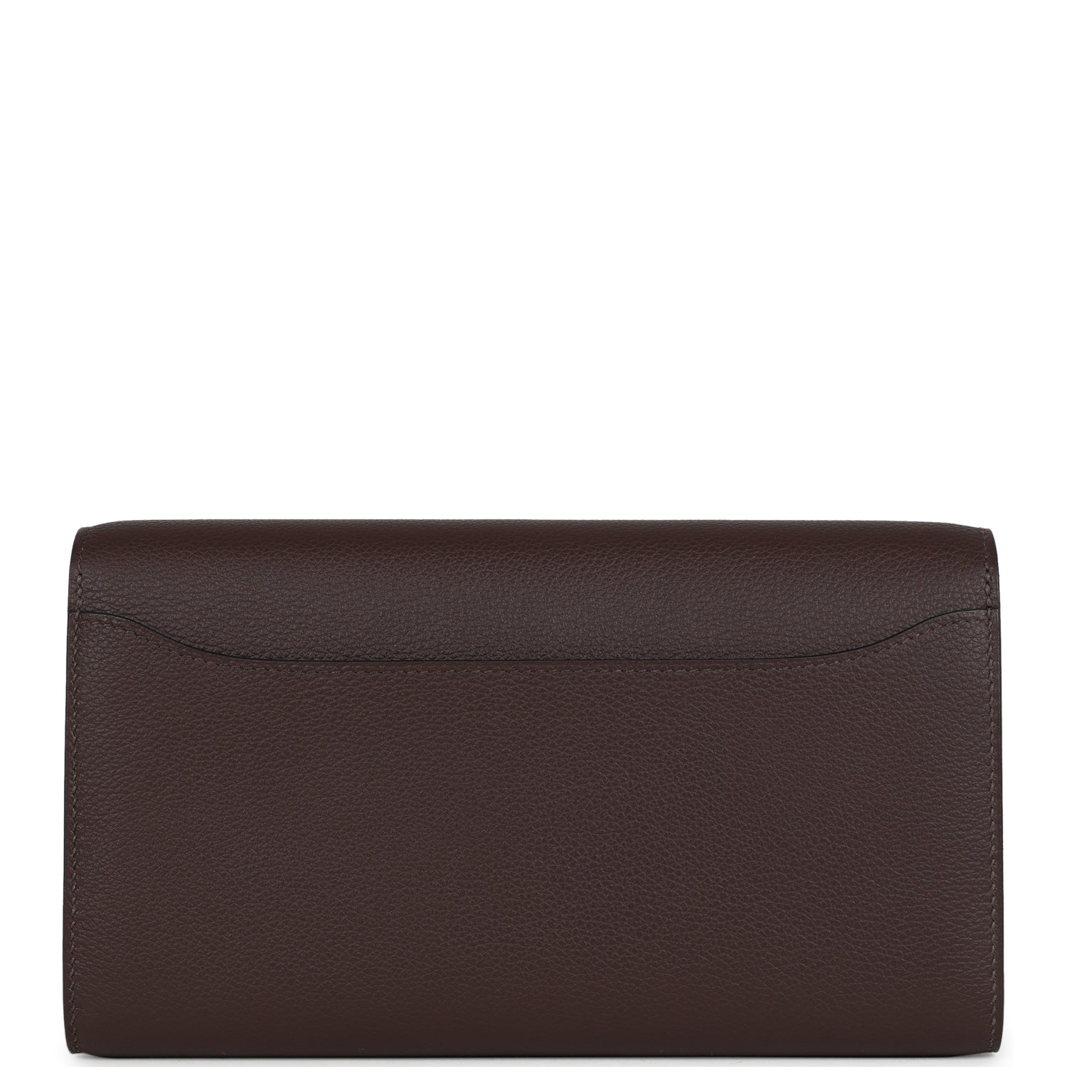Hermes Constance Wallet To Go  Moka Evercolor Gold Hardware