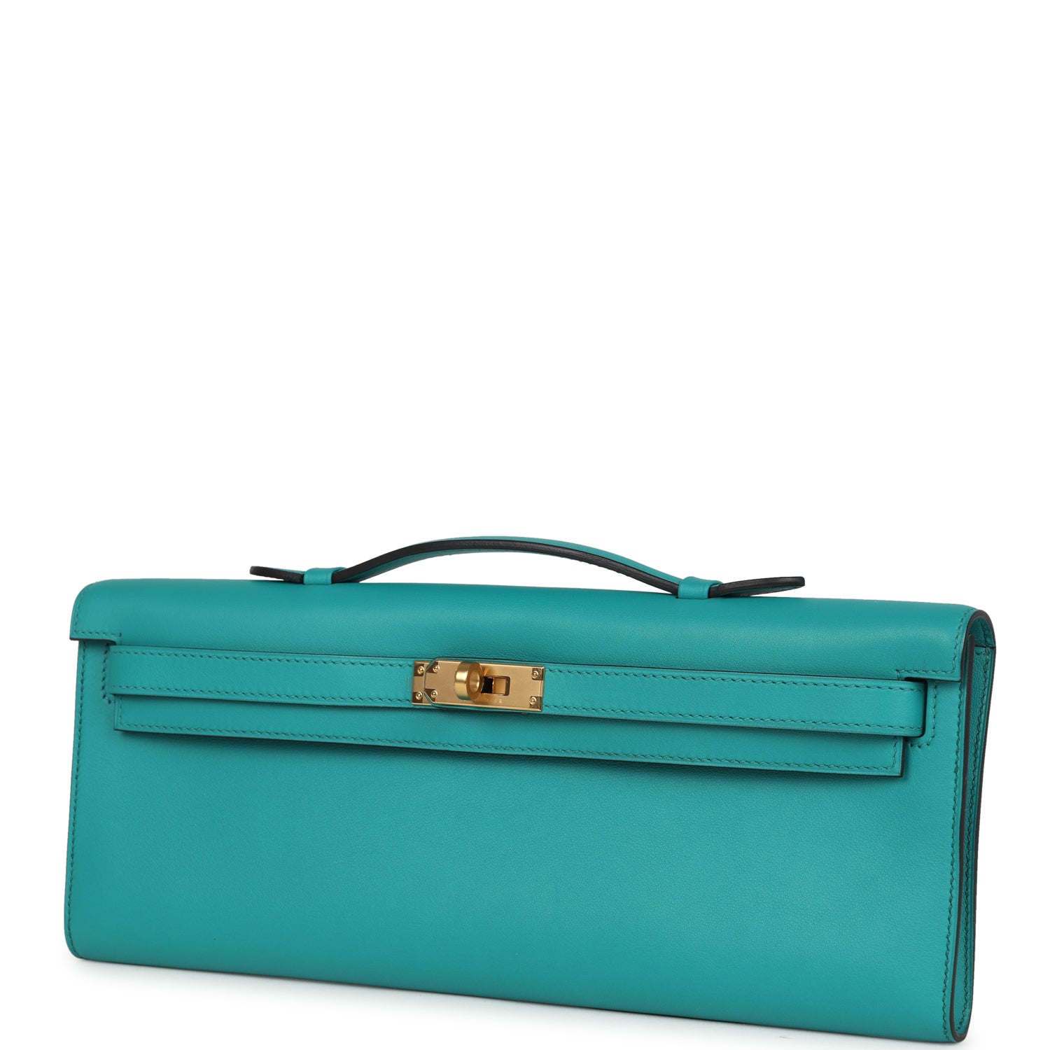 Hermes Kelly Cut Vert Verone Swift Gold Hardware