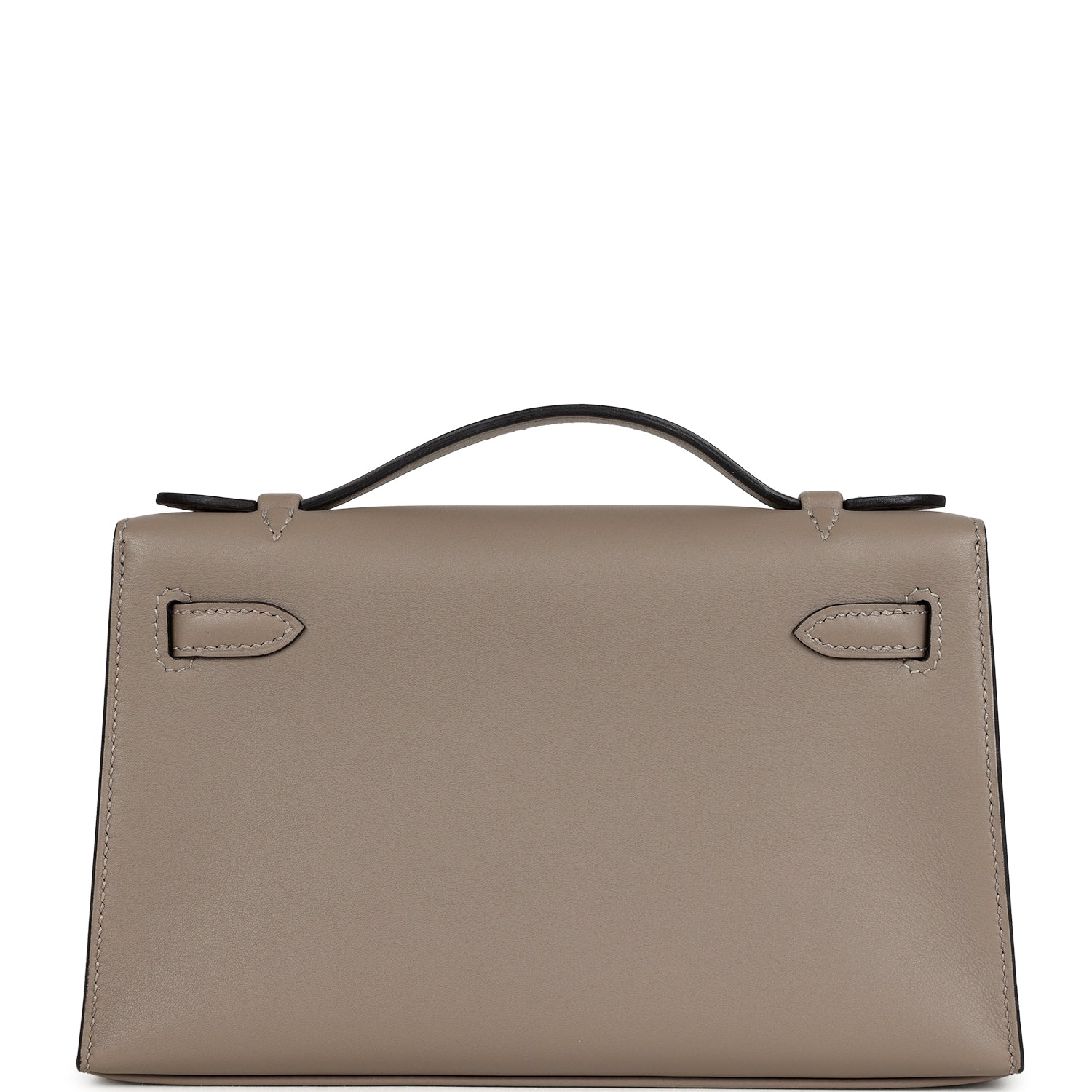 Hermes Special Order (HSS) Kelly Pochette Gris Asphalte Verso Swift Palladium Hardware Payment 1  for JJ ONLY