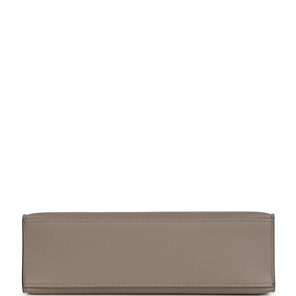 Hermes Special Order (HSS) Kelly Pochette Gris Asphalte Verso Swift Palladium Hardware Payment 1  for JJ ONLY
