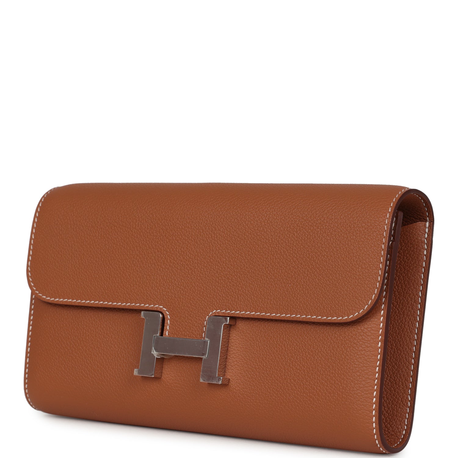 Hermes Constance Wallet To Go Gold Evercolor Palladium Hardware