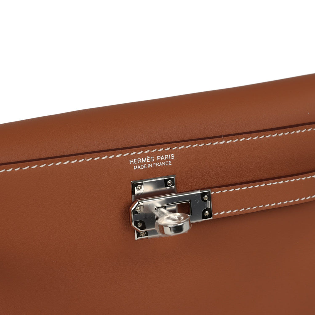 Hermes Kelly Danse Gold Swift Palladium Hardware