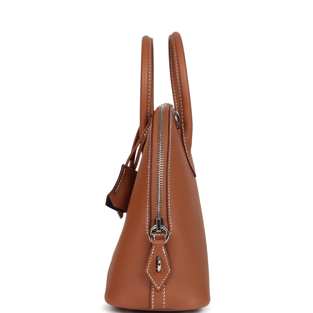 Hermes 1923 Bolide 25 Gold Verso Evercolor Palladium Hardware