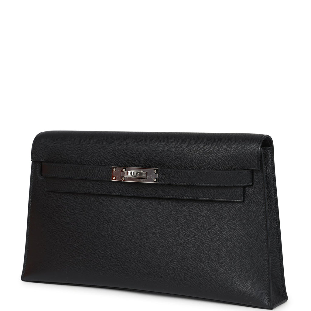 Hermes Kelly Elan Black Madame Palladium Hardware