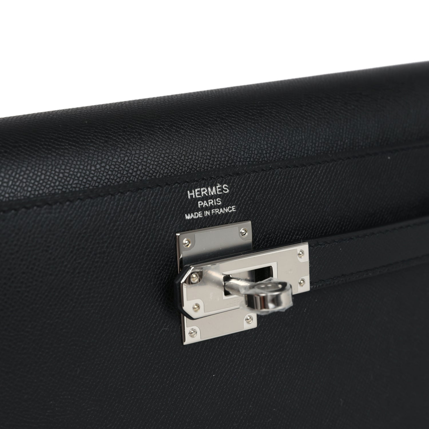 Hermes Kelly Elan Black Madame Palladium Hardware