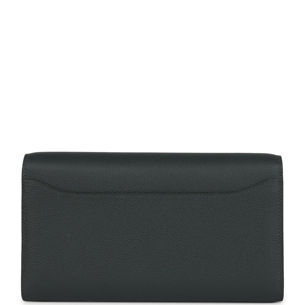 Hermes Constance Wallet To Go Vert Mangrove Evercolor Gold Hardware