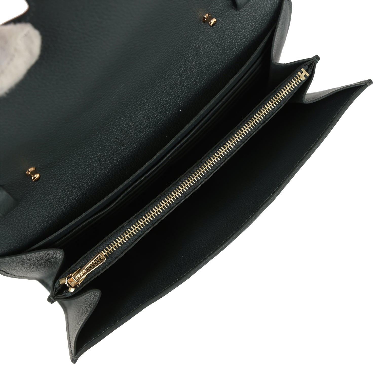 Hermes Constance Wallet To Go Vert Mangrove Evercolor Gold Hardware
