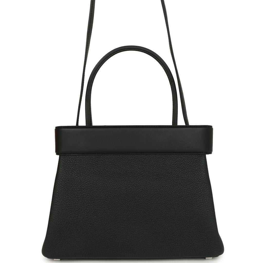 Hermes Medor Bag Black Togo and Swift Palladium Hardware