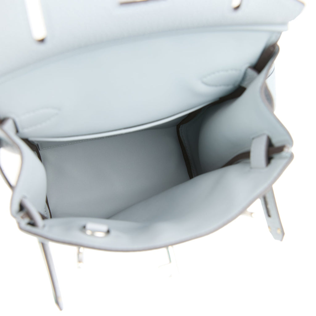 Hermes HAC A Dos PM Backpack Gris Pantin Togo Palladium Hardware