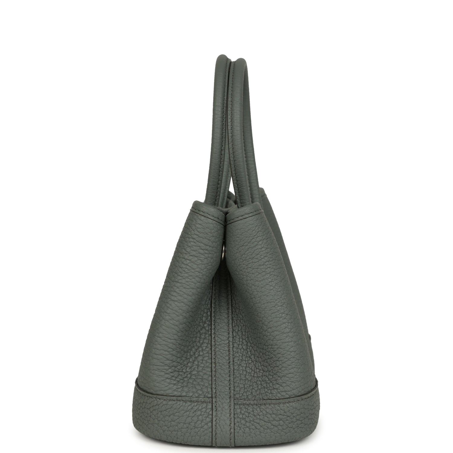 Hermes Garden Party Neo 23 Vert Amande Negonda Palladium Hardware