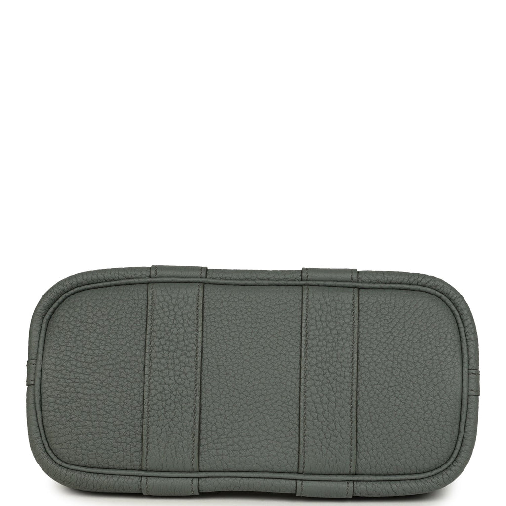 Hermes Garden Party Neo 23 Vert Amande Negonda Palladium Hardware