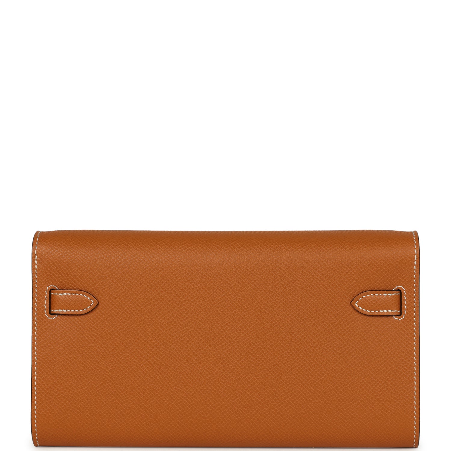 Hermes Kelly Wallet To Go Toffee Epsom Gold Hardware