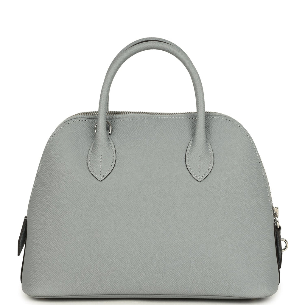 Hermes 1923 Bolide 25 Gris Pantin Epsom Palladium Hardware