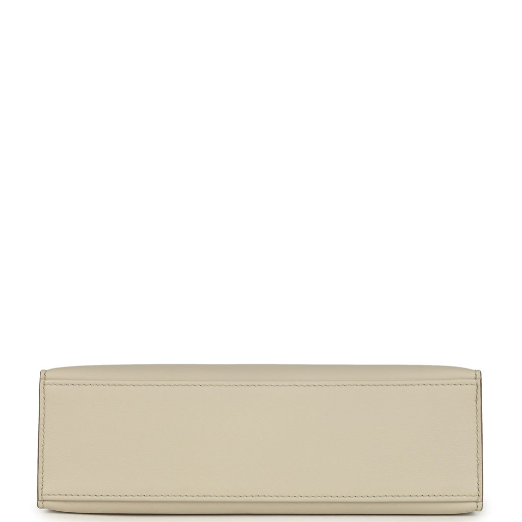 Hermes Special Order (HSS) Kelly Pochette Beton Verso Swift Permabrass Hardware