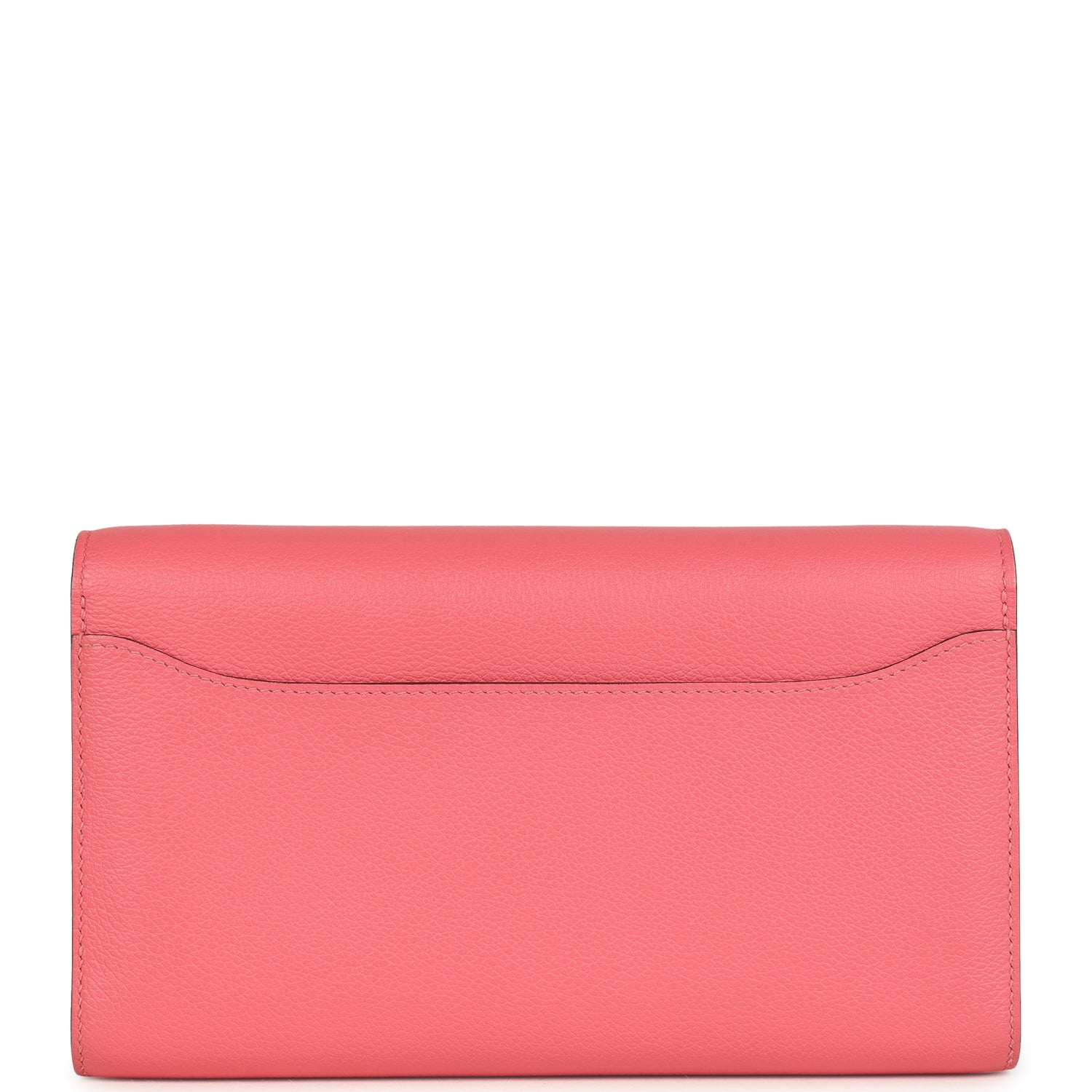 Hermes Constance Wallet To Go Rose Azalee Evercolor Palladium Hardware