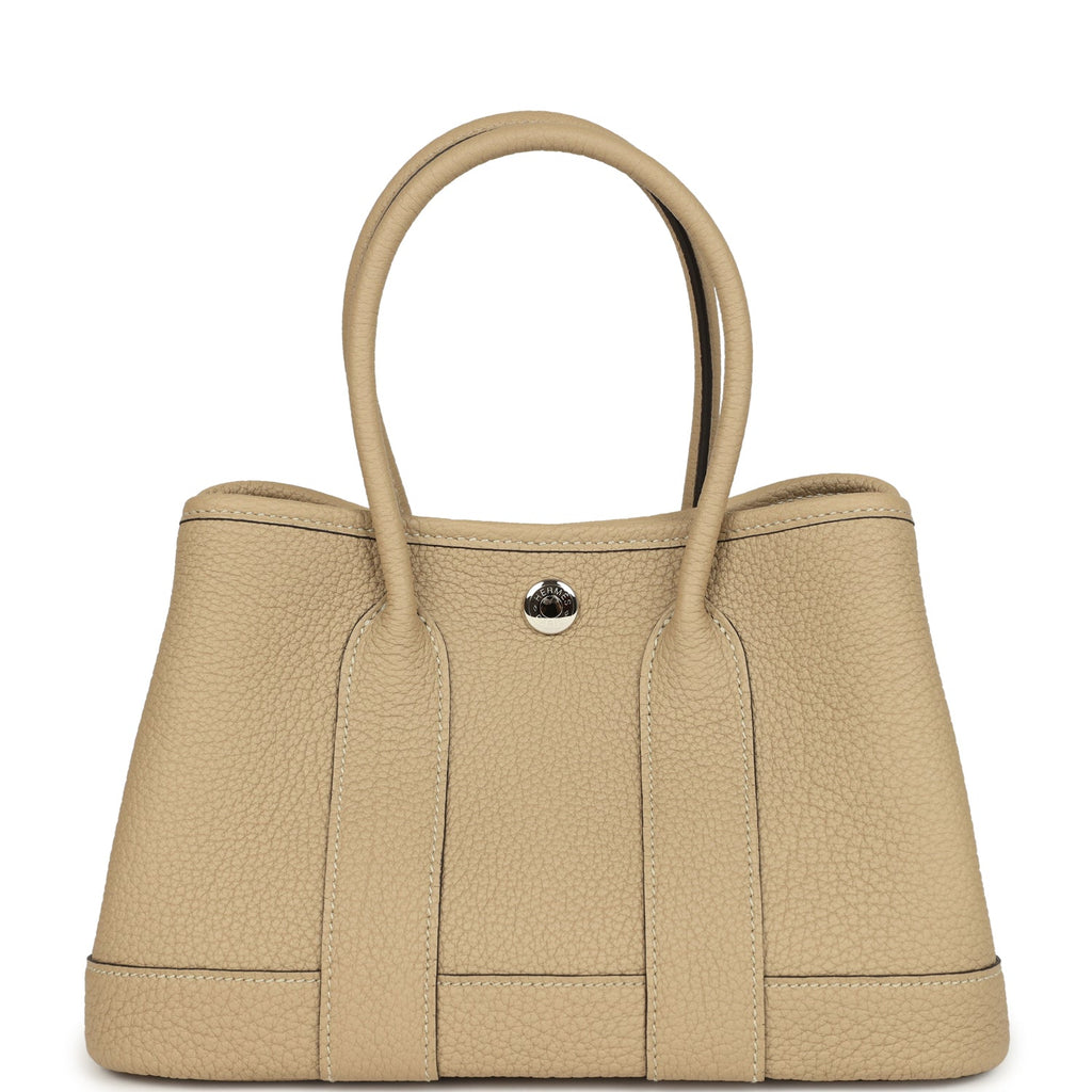 Hermes Garden Party Neo 23 Trench Negonda Palladium Hardware