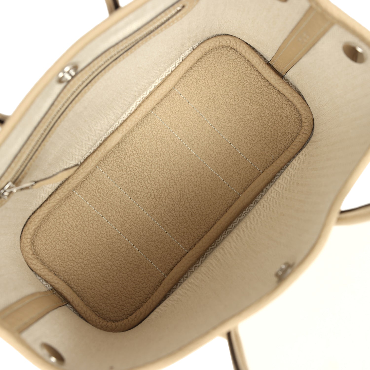 Hermes Garden Party Neo 23 Trench Negonda Palladium Hardware