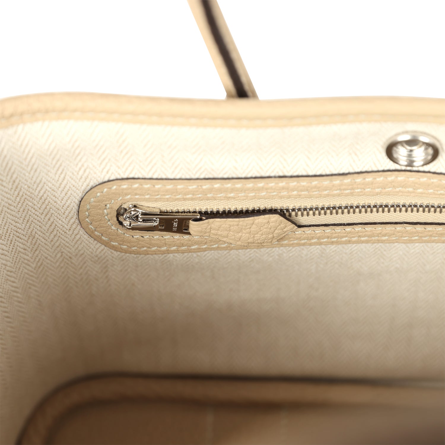 Hermes Garden Party Neo 23 Trench Negonda Palladium Hardware