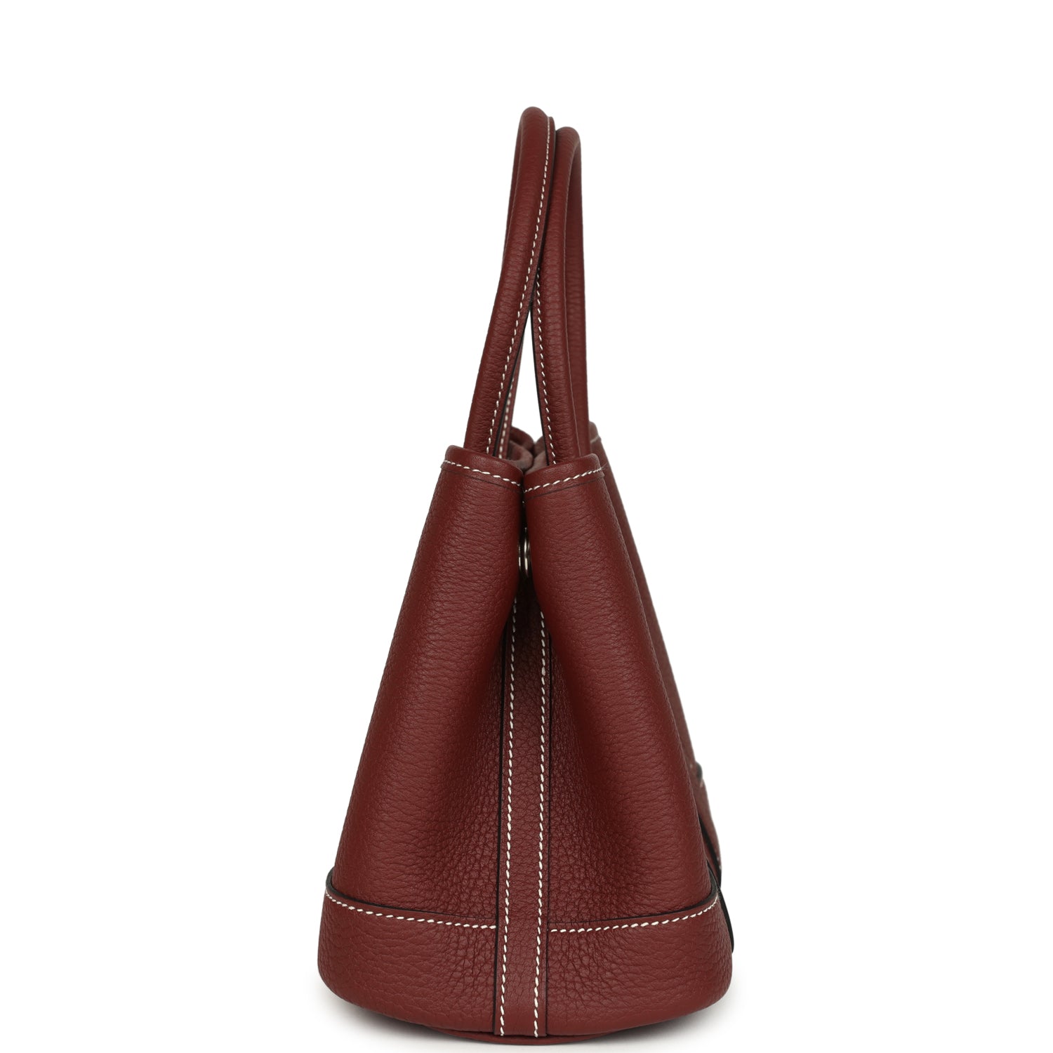 Hermes Garden Party Neo 23 Rouge H Negonda Palladium Hardware