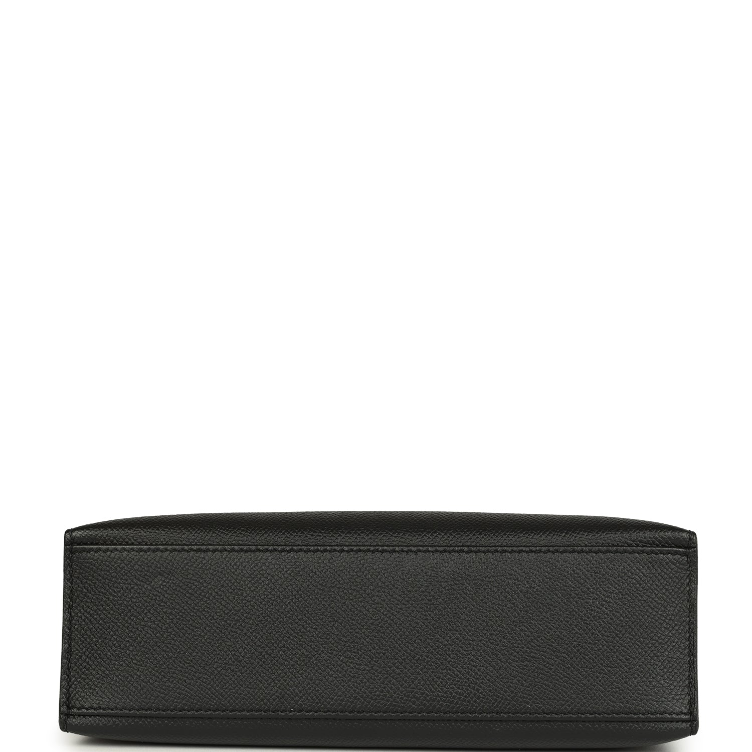 Hermes Special Order (HSS) Kelly Pochette Black Epsom Gold Hardware