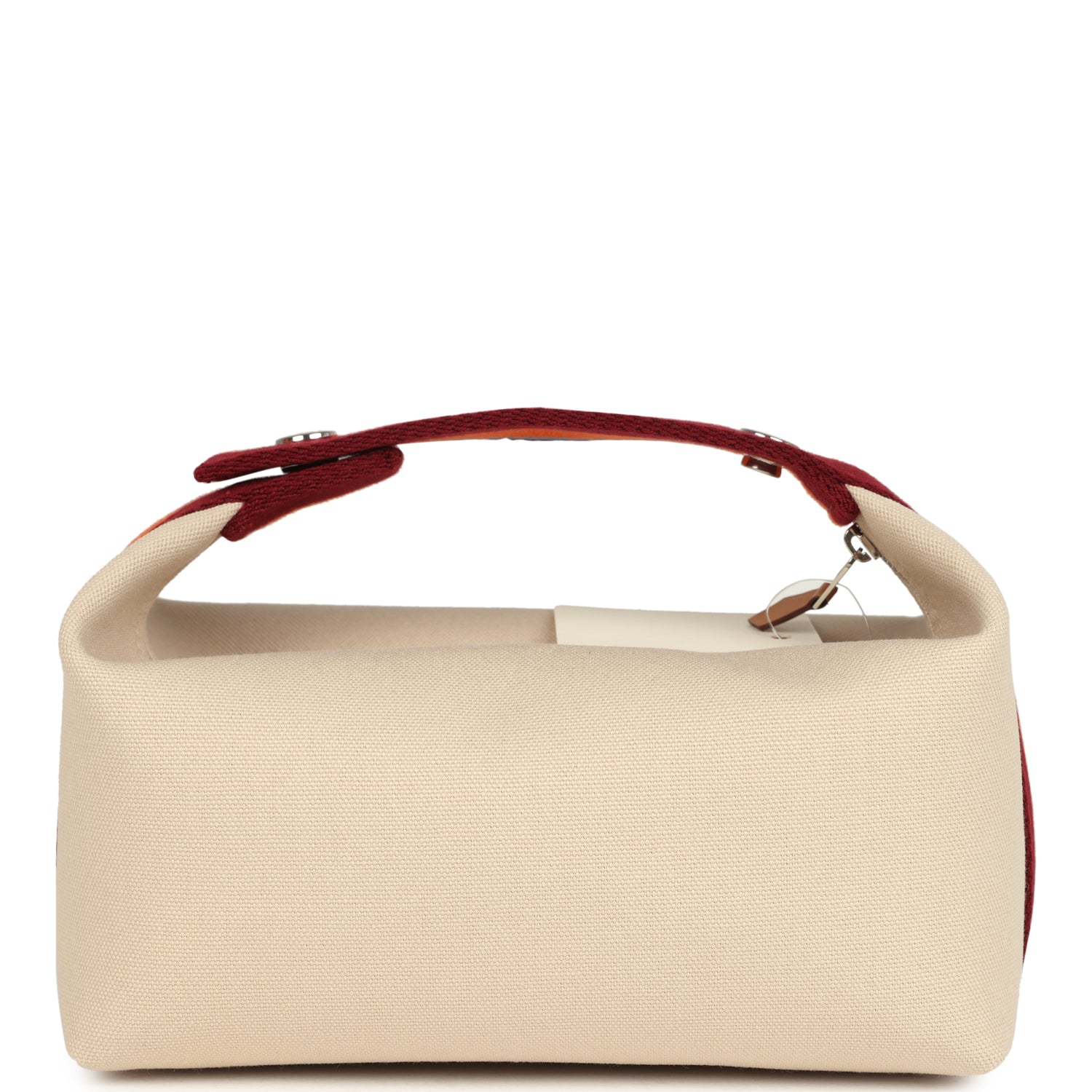 Hermes Bride A Brac Pavillon PM Naturel Canvas Palladium Hardware