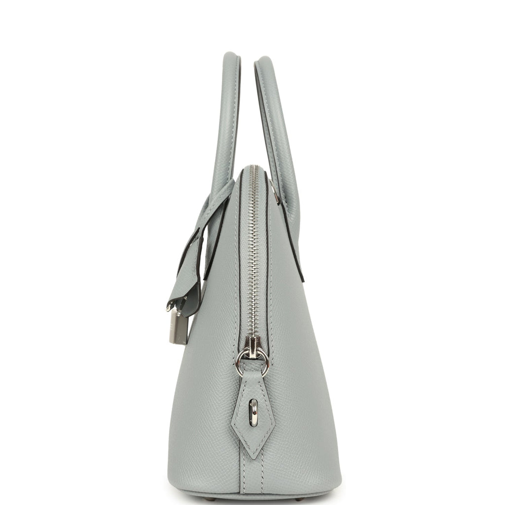Hermes 1923 Bolide 25 Gris Pantin Epsom Palladium Hardware