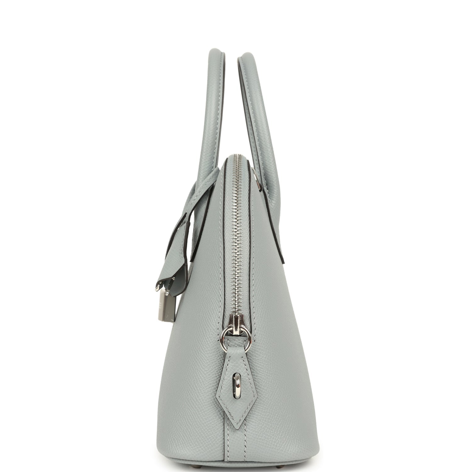 Hermes 1923 Bolide 25 Gris Pantin Epsom Palladium Hardware
