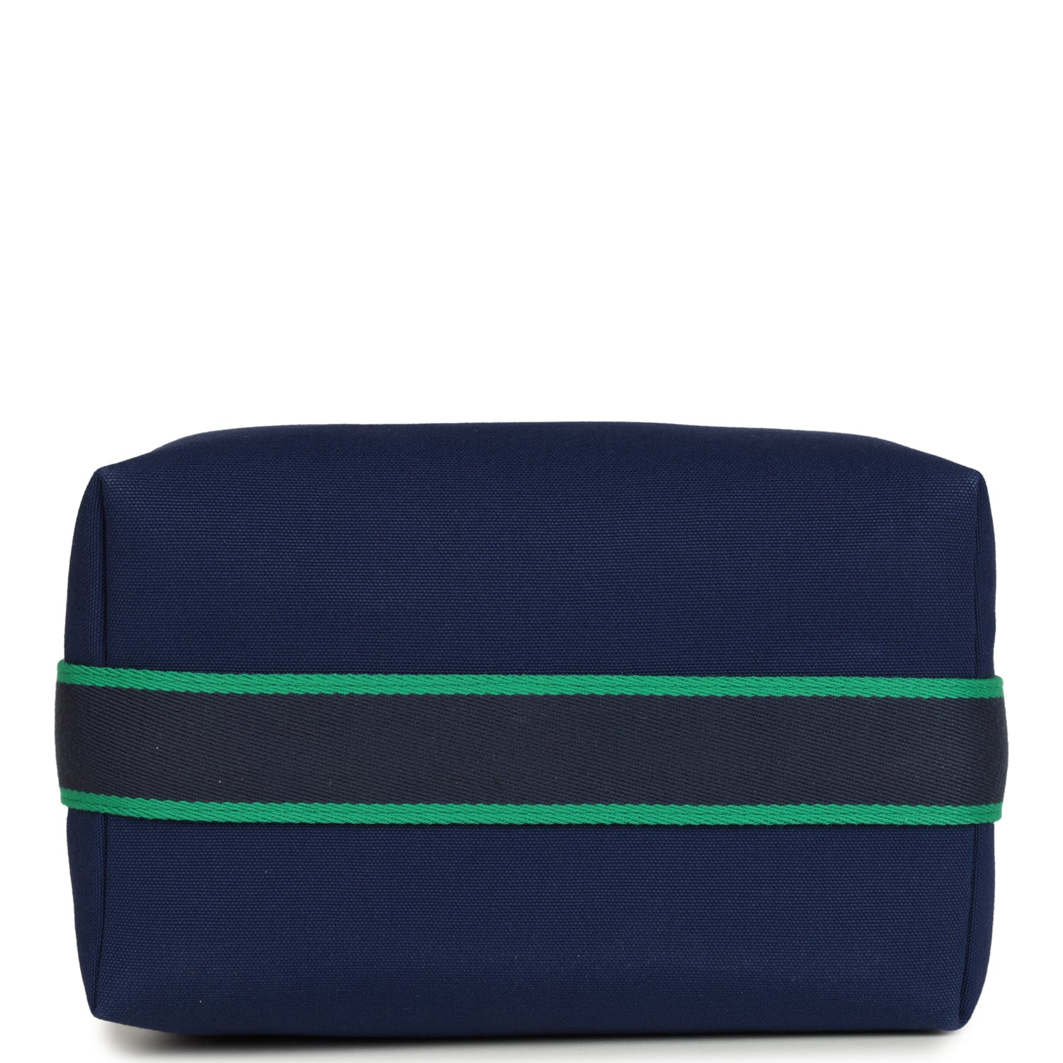 Hermes Bride-A-Brac GM Marine Canvas Palladium Hardware