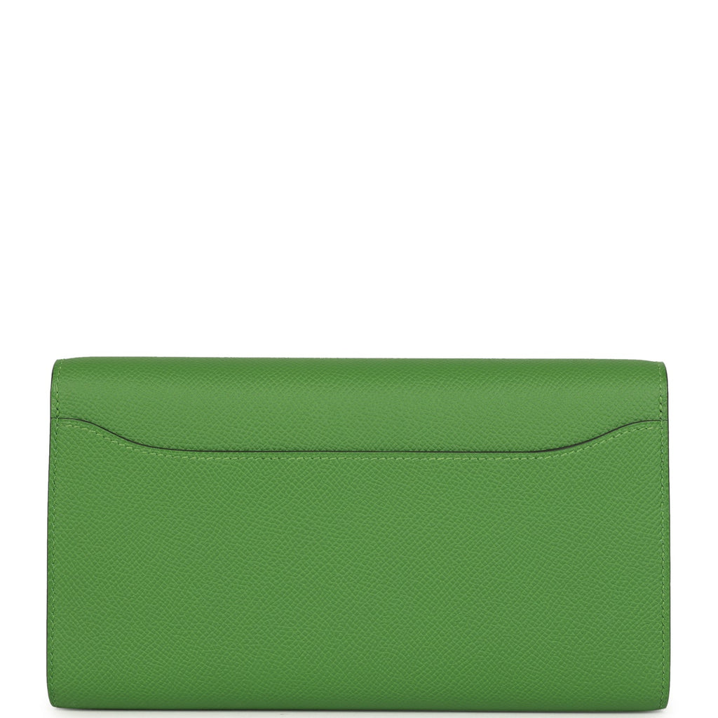 Hermes Constance Wallet To Go Vert Yucca Epsom Palladium Hardware