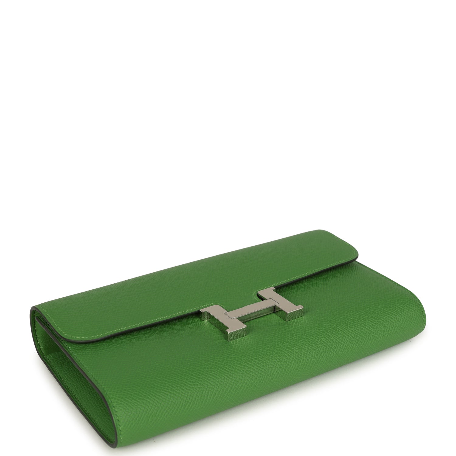 Hermes Constance Wallet To Go Vert Yucca Epsom Palladium Hardware