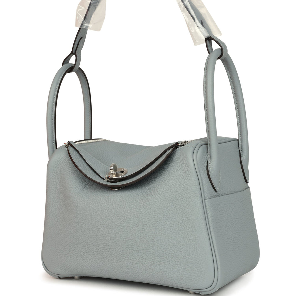 Hermes Lindy 26 Gris Pantin Clemence Palladium Hardware