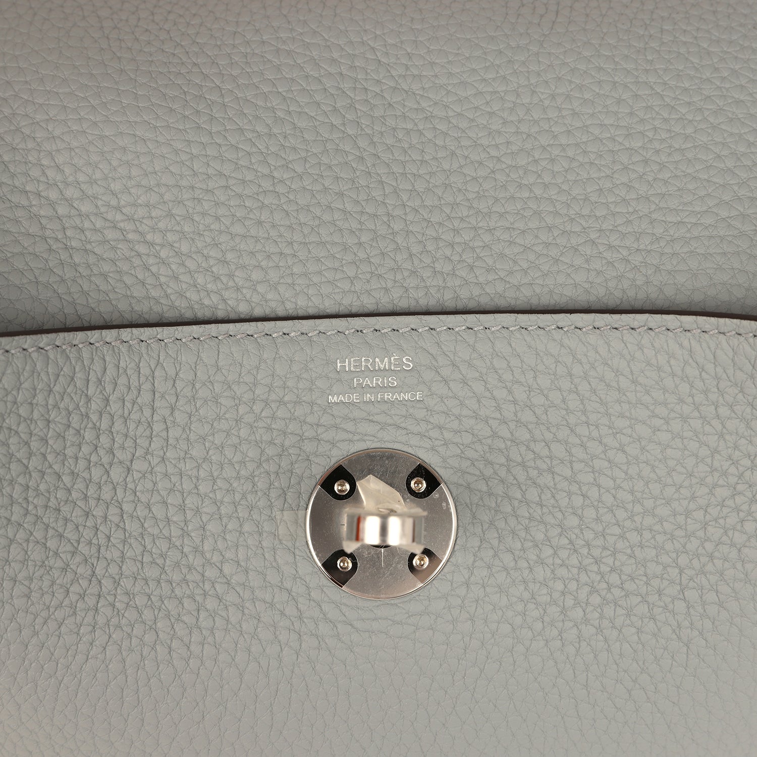 Hermes Lindy 26 Gris Pantin Clemence Palladium Hardware