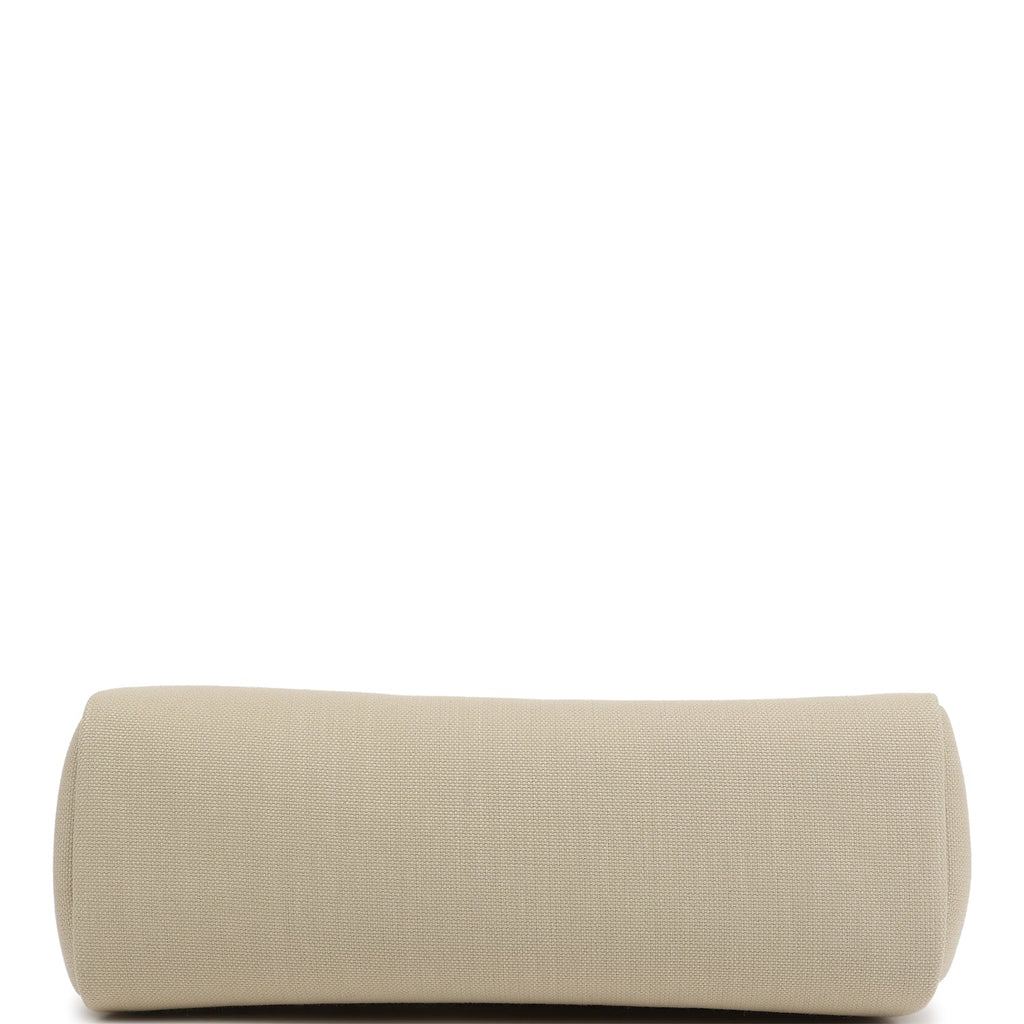 Hermes Herbag Zip PM 31 Beton Toile H & Fauve Vache Hunter Gold Hardware