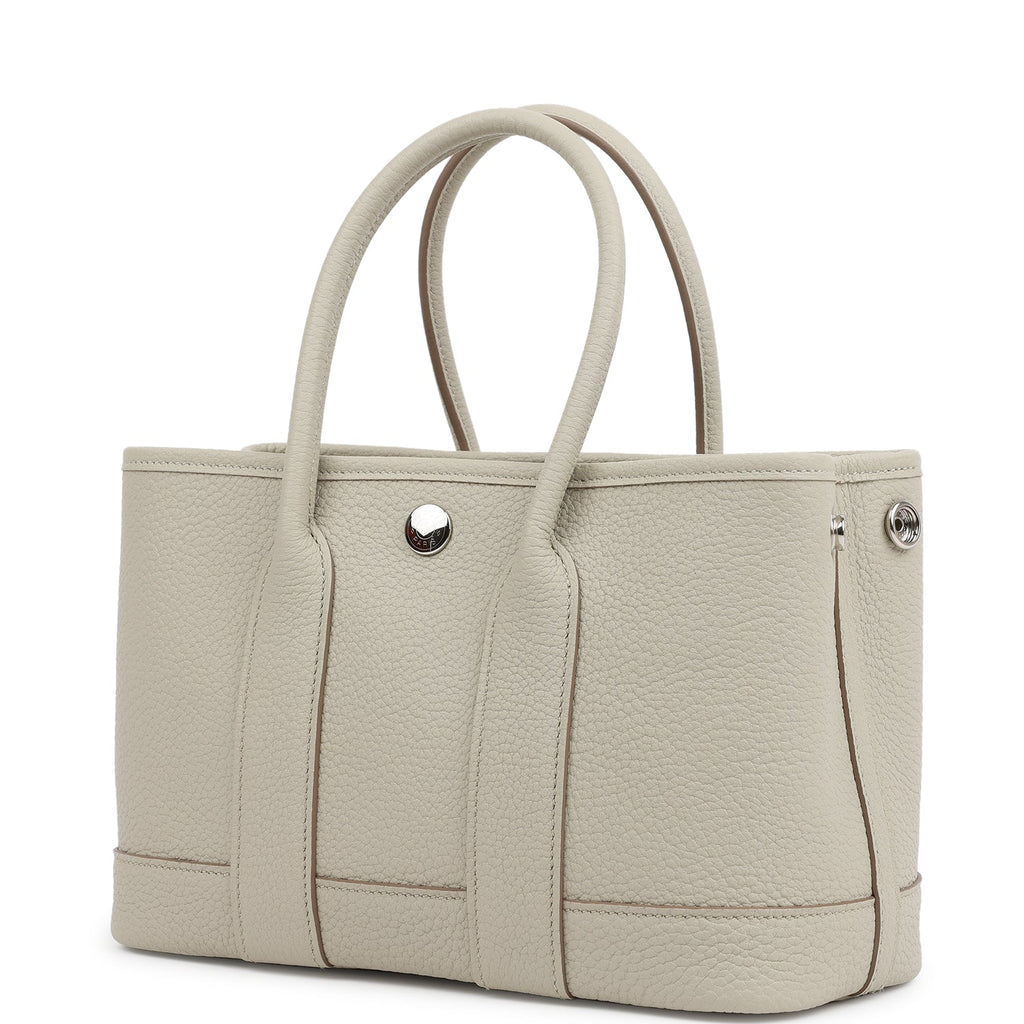 Hermes Garden Party Neo 23 Beton Negonda Palladium Hardware
