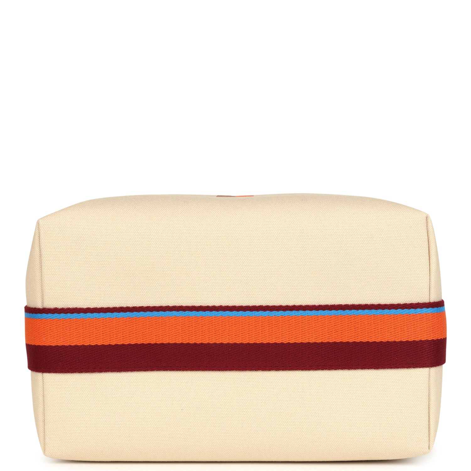Hermes Bride A Brac Pavillon GM Naturel Canvas Palladium Hardware