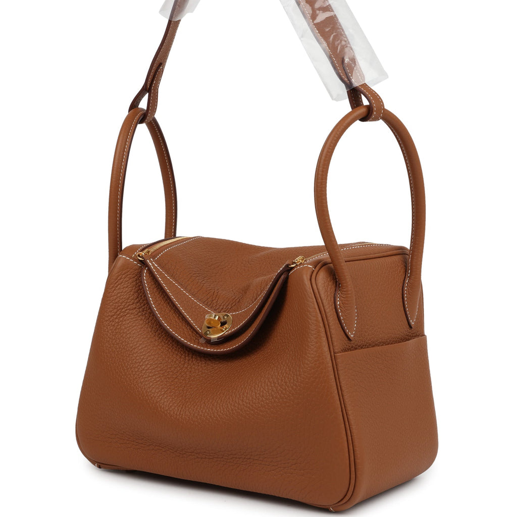 Hermes Lindy 26 Gold Clemence Gold Hardware