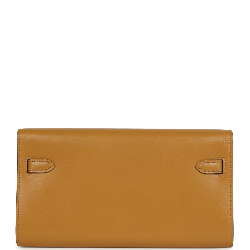 Hermes Kelly Wallet To Go Sesame Tadelakt Gold Hardware