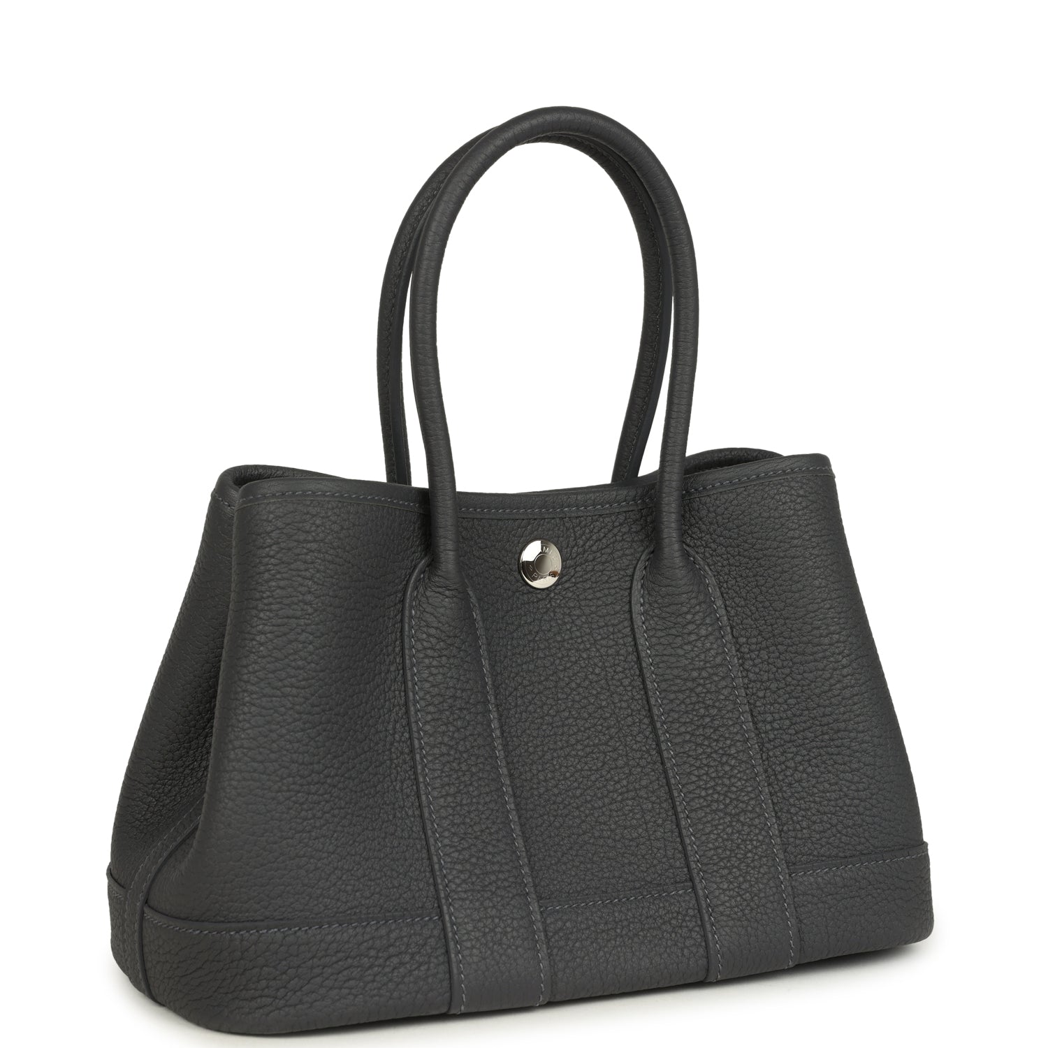 Hermes Garden Party Neo 23 Ardoise Negonda Palladium Hardware