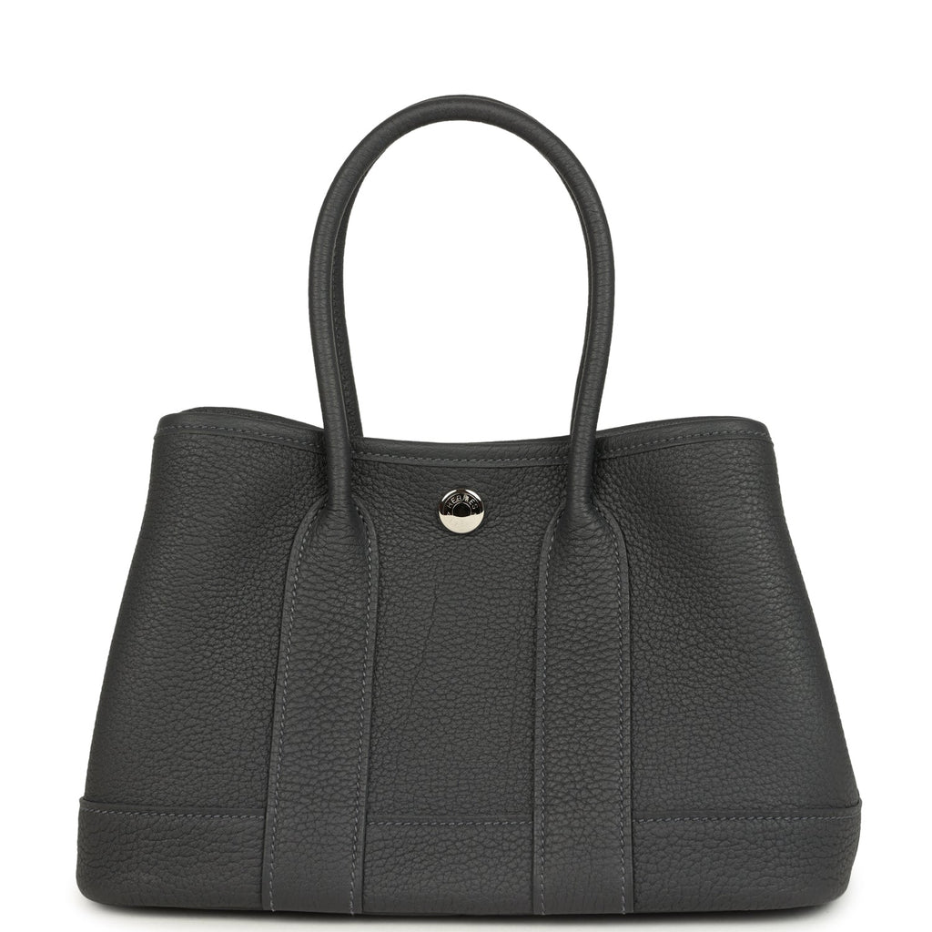 Hermes Garden Party Neo 23 Ardoise Negonda Palladium Hardware