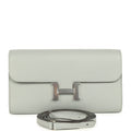 Hermes Constance Wallet To Go Bleu Glacier Evercolor Palladium Hardware