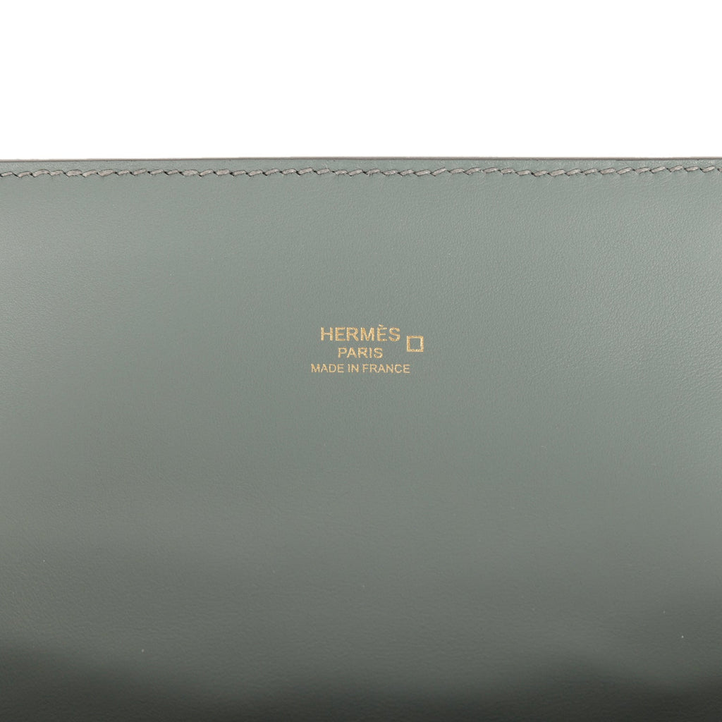 Hermes Maximors II Bag Gris Ciment Matte Alligator Permabrass Hardware
