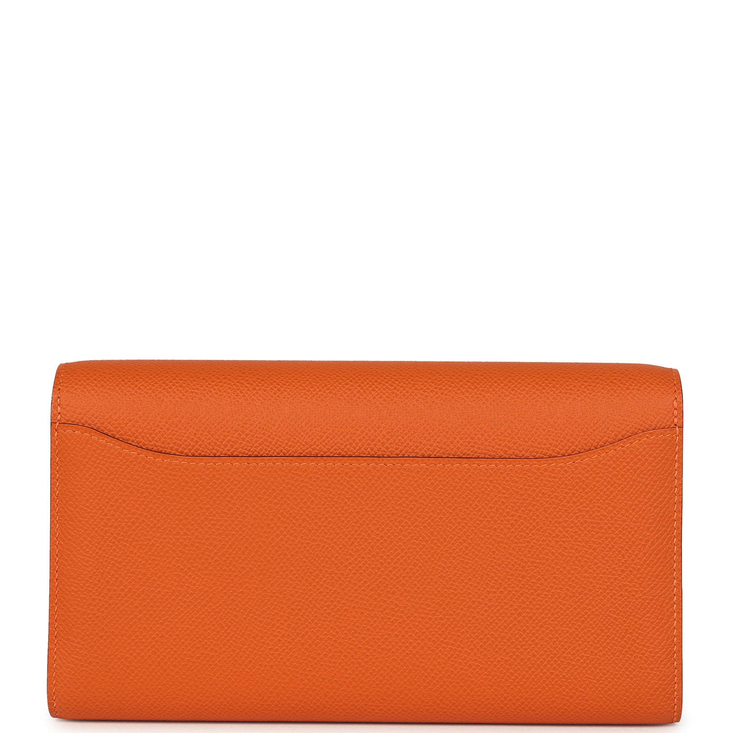 Hermes Constance Wallet To Go Orange Epsom Palladium Hardware