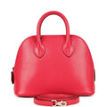 Hermes Mini 1923 Bolide Rose Extreme Chevre Chamkila Palladium Hardware